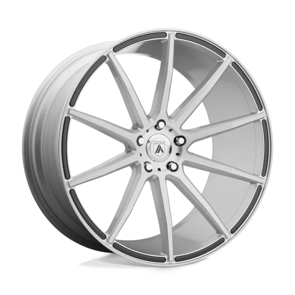 Asanti Black – ABL-20 ARIES – Silver – 20″x10″ 25mm – Summer Wheels – ABL20-20101525SL