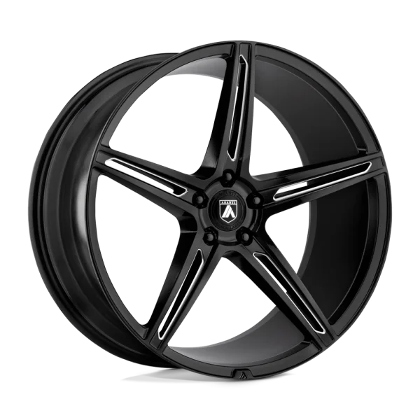 Asanti Black – ABL-22 ALPHA 5 – Black – 20″x10.5″ 20mm – Summer Wheels – ABL22-20051520BK