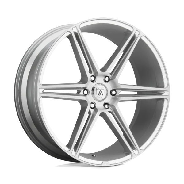Asanti Black – ABL-25 ALPHA 6 – Silver – 20″x9″ 30mm – Summer Wheels – ABL25-20906330SL