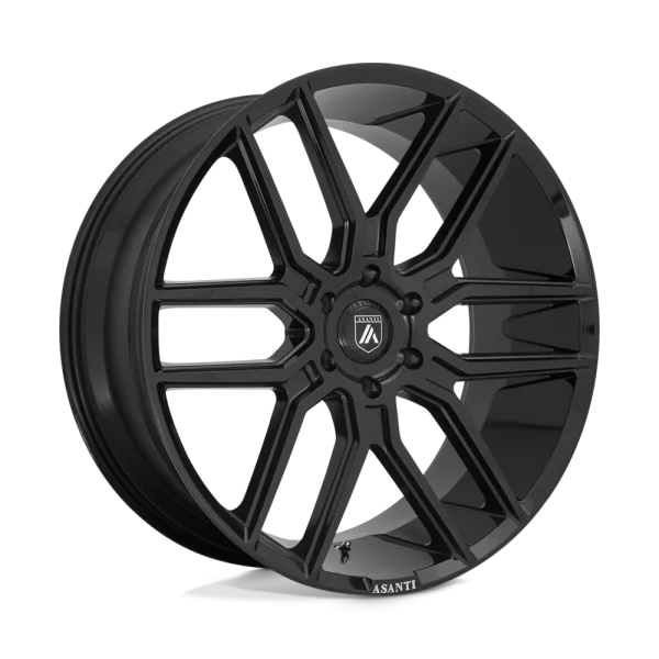 Asanti Black – ABL-28 BARON – Black – 22″x9.5″ 15mm – All weather Wheels – ABL28-22956815BK