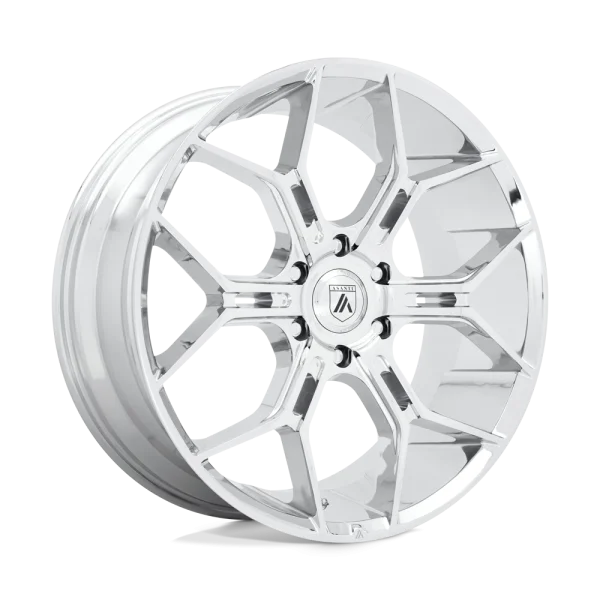 Asanti Black – ABL-38 MONARCH TRUCK – Chrome – 22″x9.5″ 20mm – Summer Wheels – ABL38-22957720CH