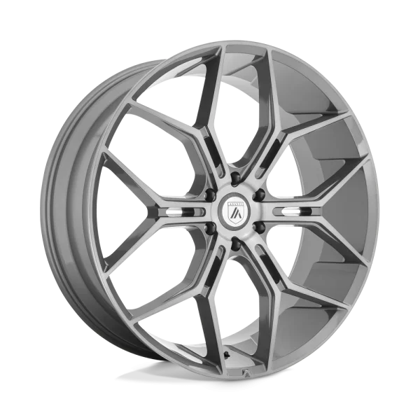 Asanti Black – ABL-38 MONARCH TRUCK – Gunmetal – 22″x9.5″ 38mm – Summer Wheels – ABL38-22956338TB