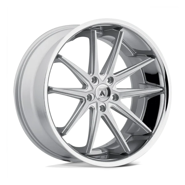 Asanti Black – ABL-5 ALTAIR – Silver – 20″x10″ 45mm – Summer Wheels – ABL5-20101245SL