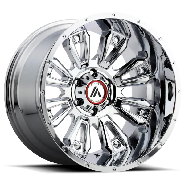 Asanti Off Road – AB808 BLACKHAWK – Chrome – 20″x9″ 18mm – Summer Wheels – AB808-20906318CH