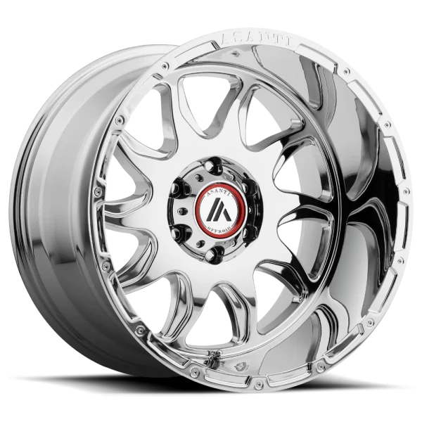 Asanti Off Road – AB810 BALLISTIC – Chrome – 20″x9″ -12mm – Summer Wheels – AB810-20908712NCH