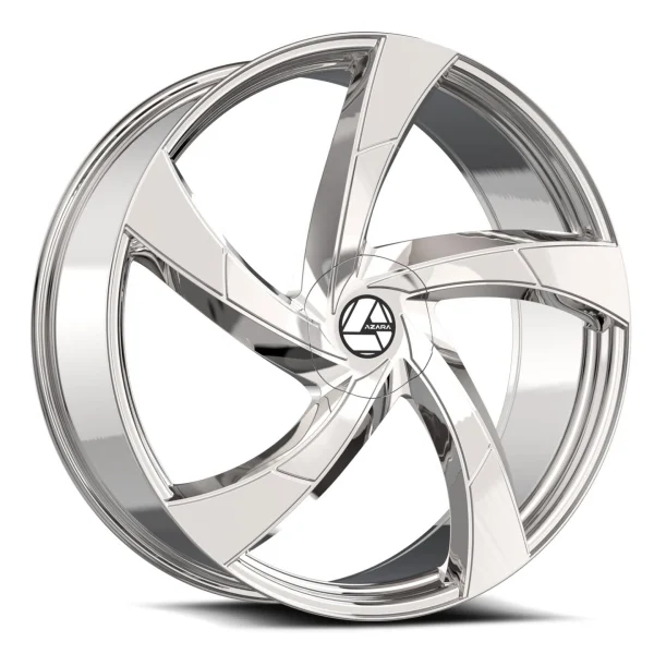 Azara – AZA-524 – Chrome – 18″x8″ 35mm – Summer Wheels – AZA-5241883635NC