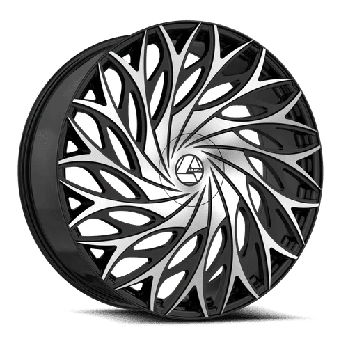 Azara – AZA-525 – Black – 18″x8″ 35mm – Summer Wheels – AZA-5251883635BM