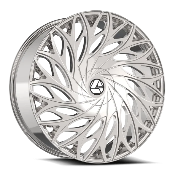 Azara – AZA-525 – Chrome – 22″x8.5″ 38mm – Summer Wheels – AZA-52522853838NC