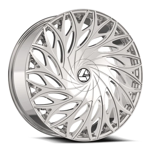Azara – AZA-525 – Chrome – 18″x8″ 35mm – Summer Wheels – AZA-5251883835NC