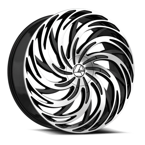 Azara – AZA-531 – Black – 24″x9″ 22mm – Summer Wheels – AZA-5312495722BM