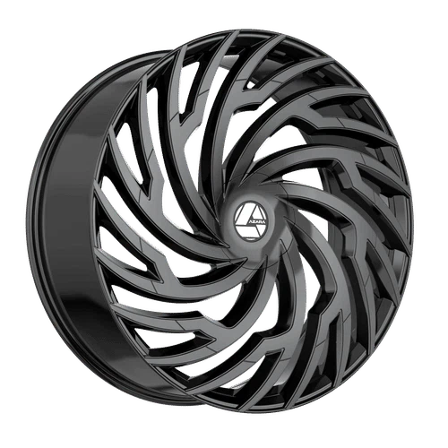 Azara – AZA-536 – Black – 18″x8″ 35mm – All weather Wheels – AZA-5361883635GB