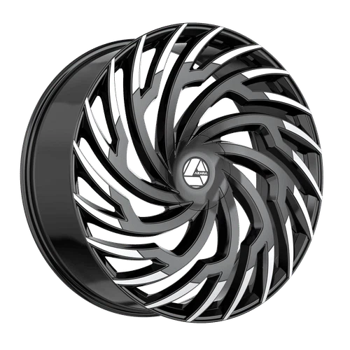 Azara – AZA-536 – Black – 18″x8″ 35mm – Summer Wheels – AZA-5361883835BM