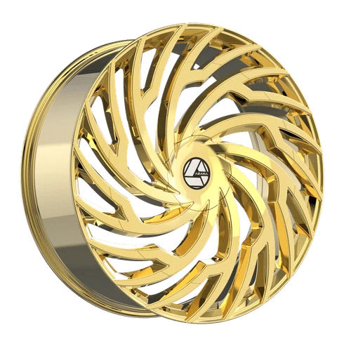 Azara – AZA-536 – Gold – 20″x8.5″ 35mm – Summer Wheels – AZA-53620853635NG