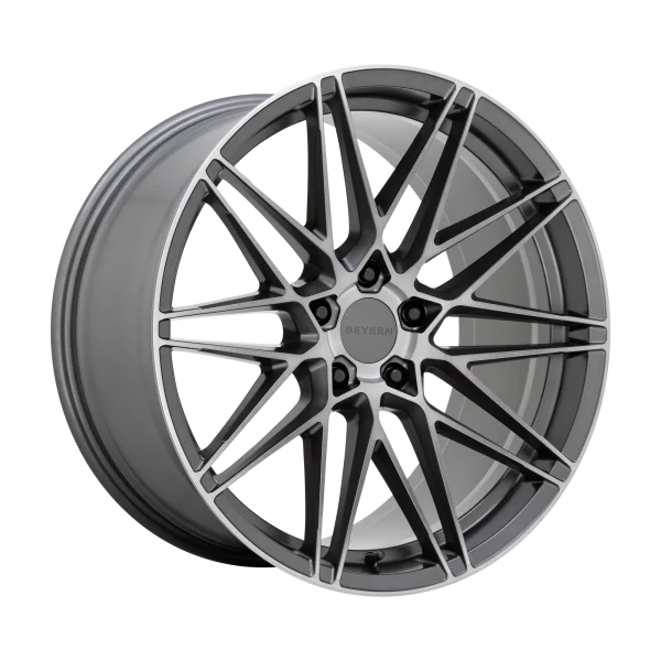 Beyern – DAMON – Gunmetal – 18″x8.5″ 15mm – All weather Wheels – 1885DMN155120G74