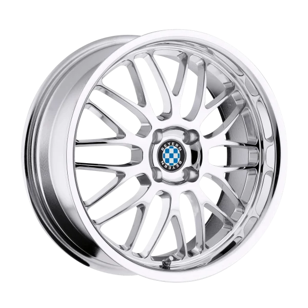 Beyern – MESH – Chrome – 17″x7″ 27mm – Summer Wheels – 1770BYM274100C57