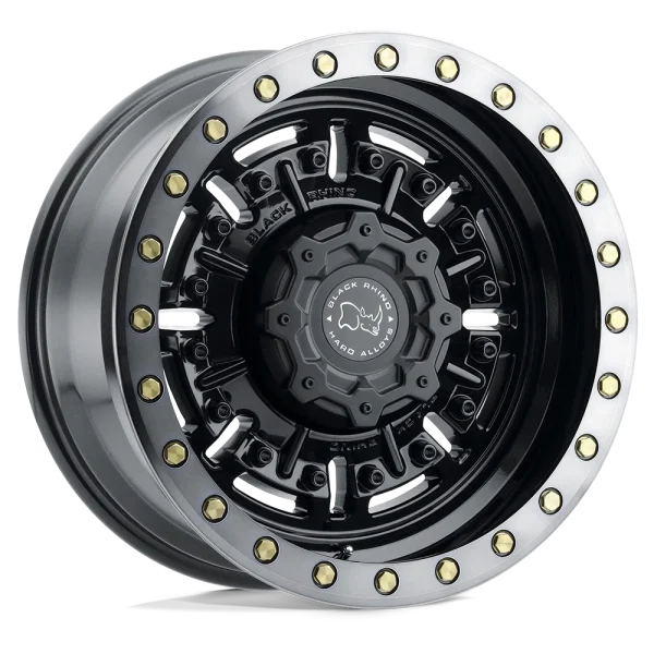 Black Rhino – ABRAMS – Black – 17″x8.5″ 0mm – Summer Wheels – 1785ABR006135B87