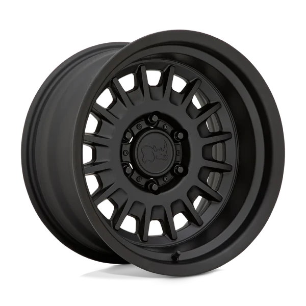 Black Rhino – ALISO – Black – 16″x8″ 0mm – All weather Wheels – 1680ALS006140M06