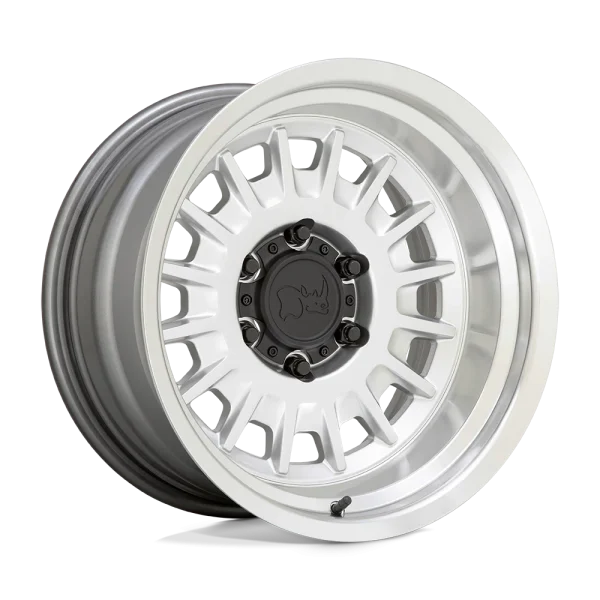 Black Rhino – ALISO – Silver – 16″x8″ 0mm – Summer Wheels – 1680ALS006140S06