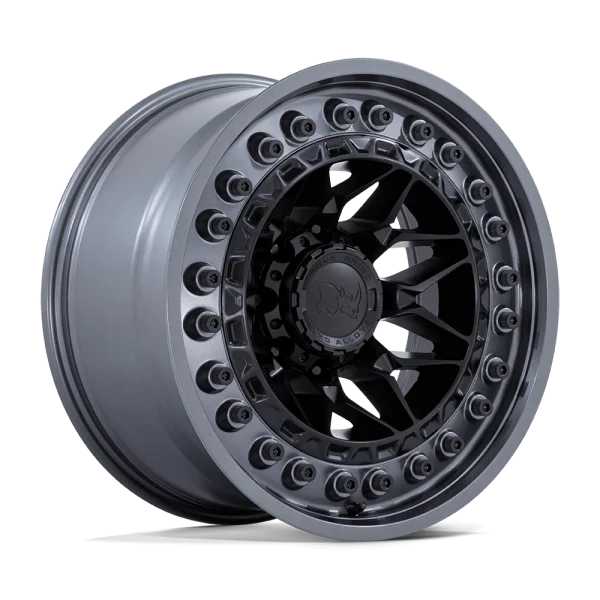 Black Rhino – ALPHA – Black – 17″x9″ -12mm – All weather Wheels – BR008MA17905012N