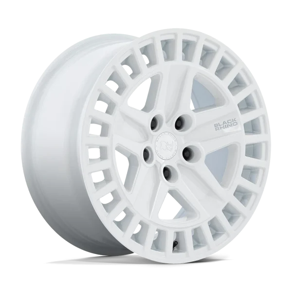 Black Rhino – ALSTON – White – 18″x8.5″ 25mm – All weather Wheels – BR005WX18851225