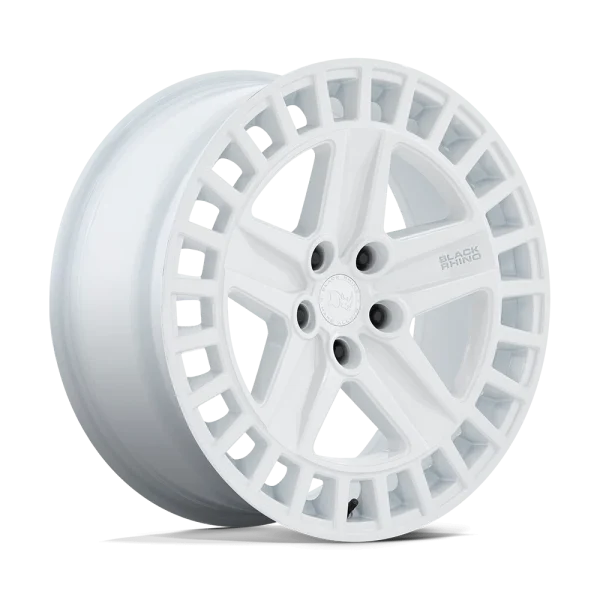 Black Rhino – ALSTON – White – 20″x8.5″ 25mm – All weather Wheels – BR005WX20851225