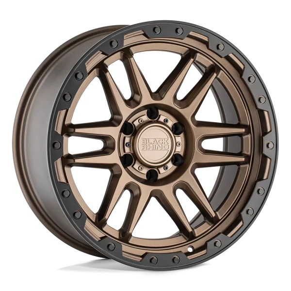Black Rhino – APACHE – Bronze – 17″x8.5″ 0mm – All weather Wheels – 1785APC006135Z87