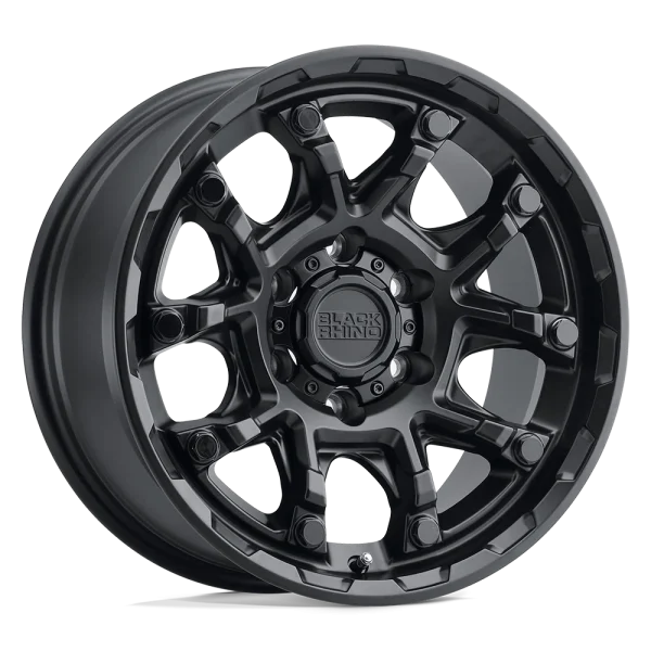 Black Rhino – ARK – Black – 17″x8.5″ 0mm – All weather Wheels – 1785ARK006140M12