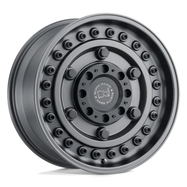 Black Rhino – ARMORY – Black – 16″x8″ -10mm – All weather Wheels – 1680ARY-00054G78