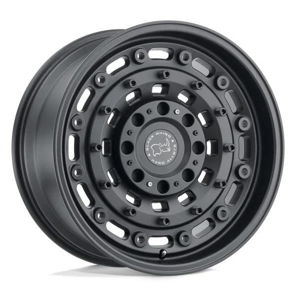 Black Rhino – ARSENAL – Black – 16″x8″ -10mm – All weather Wheels – 1680ARS-06140M12