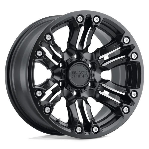 Black Rhino – ASAGAI – Black – 17″x8.5″ 0mm – Summer Wheels – 1785ASG005140M78