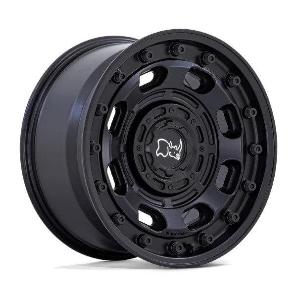 Black Rhino – ATLAS – Black – 16″x8″ -10mm – All weather Wheels – BR007MX16807810N
