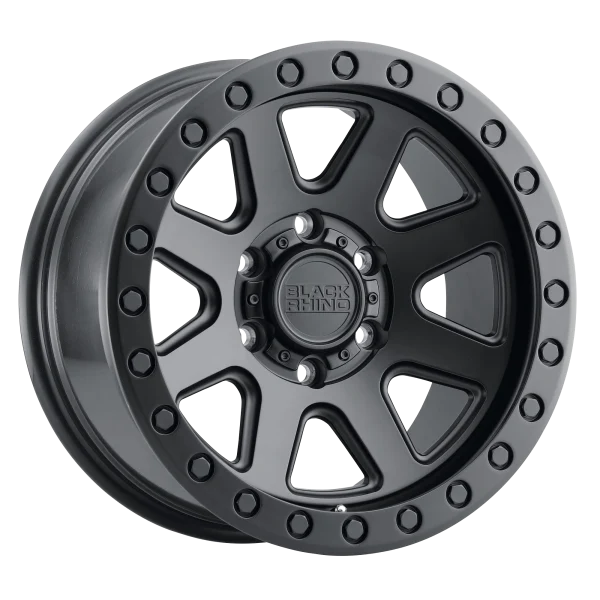 Black Rhino – BAKER – Gunmetal – 17″x8.5″ 0mm – All weather Wheels – 1785BKR006114M76