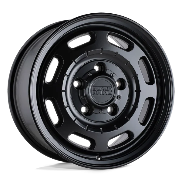 Black Rhino – BANDOLIER – Black – 16″x8″ 45mm – All weather Wheels – 1680BDR456130B84