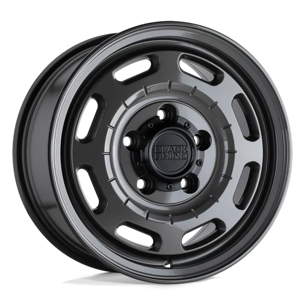 Black Rhino – BANDOLIER – Gunmetal – 16″x8″ 38mm – All weather Wheels – 1680BDR386130G84