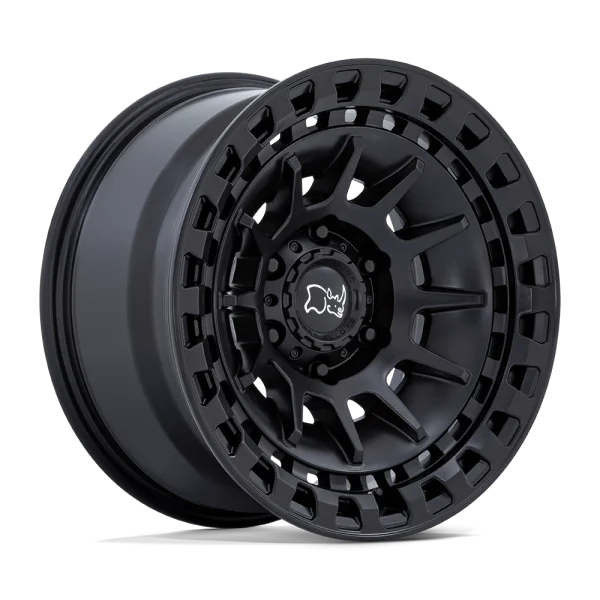 Black Rhino – BARRAGE – Black – 17″x8.5″ -10mm – All weather Wheels – BR009MX17855010N