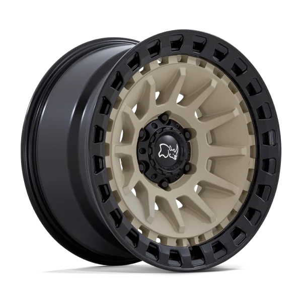 Black Rhino – BARRAGE – Desert Sand – 18″x9″ 0mm – All weather Wheels – BR009TM18905000