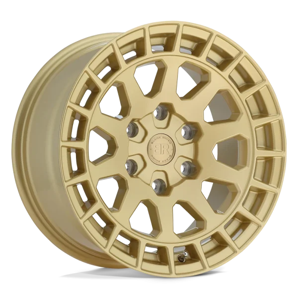 Black Rhino – BOXER – Gold – 15″x7″ 15mm – All weather Wheels – 1570BXR155114Z76