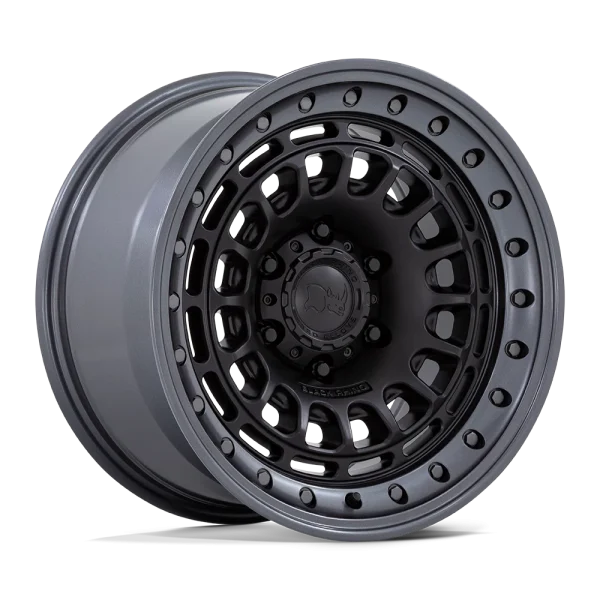 Black Rhino – BR014 SAHARA – Black – 17″x9″ 0mm – All weather Wheels – BR014MA17906800
