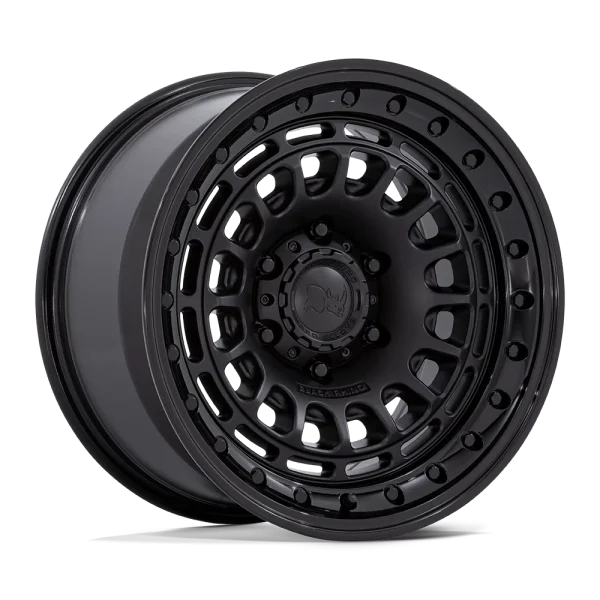 Black Rhino – BR014 SAHARA – Black – 17″x9″ 0mm – All weather Wheels – BR014MB17905000