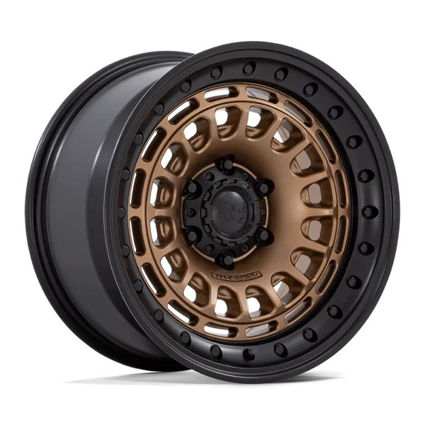 Black Rhino – BR014 SAHARA – Bronze – 17″x9″ 0mm – All weather Wheels – BR014ZB17905000