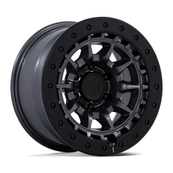 Black Rhino – BR016 TUSK – Gunmetal – 17″x8.5″ 0mm – All weather Wheels – BR016AX17856300