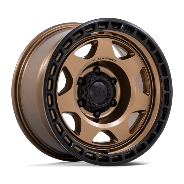 Black Rhino – BR018 VOYAGER – Bronze – 17″x8.5″ 0mm – All weather Wheels – BR018ZB17855000