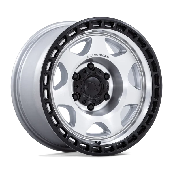 Black Rhino – BR018 VOYAGER – Silver – 17″x8.5″ 0mm – Summer Wheels – BR018SD17855000