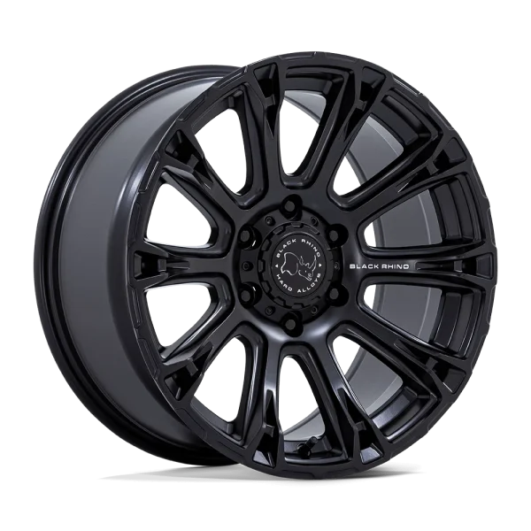 Black Rhino – BR020 DIAMONDBACK – Black – 17″x8.5″ 25mm – All weather Wheels – BR020MX17855025