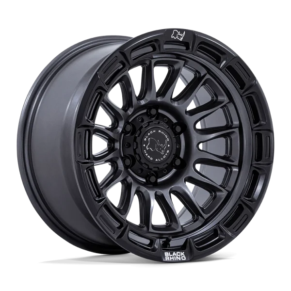 Black Rhino – BR025 RIVAL – Gunmetal – 17″x8.5″ 10mm – All weather Wheels – BR025AB17855010