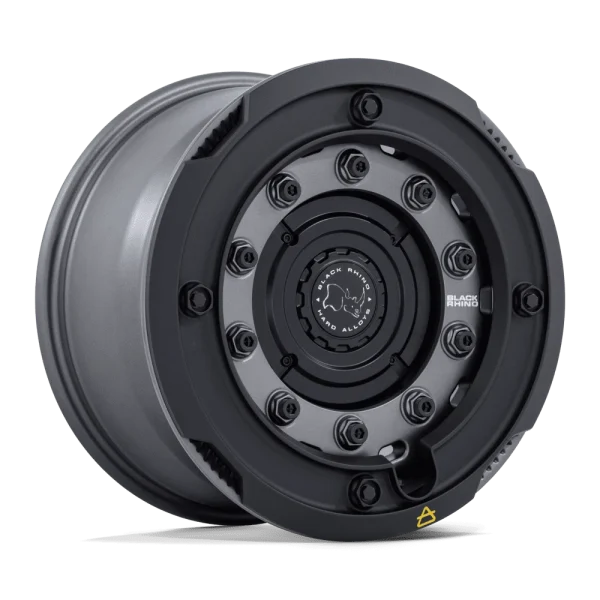 Black Rhino – BR027 ARX – Black – 17″x8.5″ 0mm – All weather Wheels – BR027MX17858000