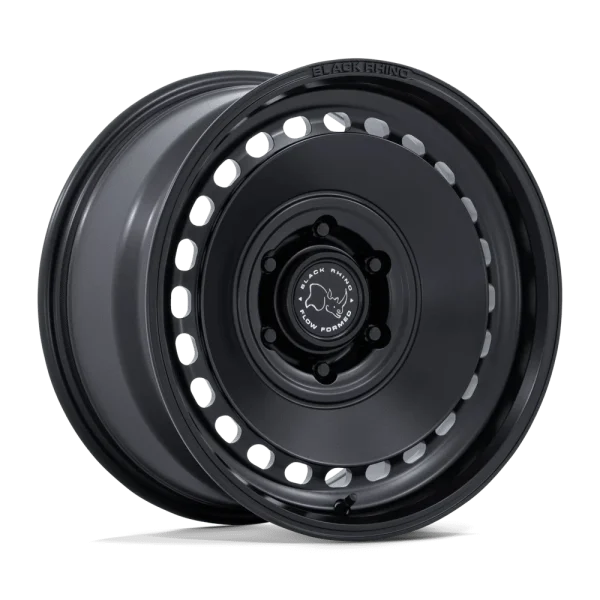 Black Rhino – BR036 BASIN – Black – 17″x8″ 32mm – All weather Wheels – BR036MX17806832