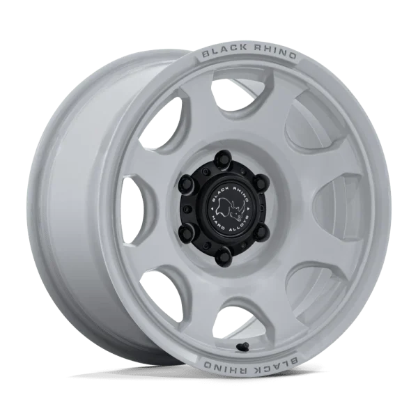 Black Rhino – BR037 TEMBO – Grey – 17″x8.5″ 0mm – All weather Wheels – BR037AX17855000