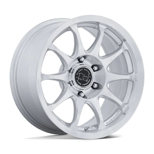 Black Rhino – BR038 RONIN – Silver – 17″x8.5″ 0mm – Summer Wheels – BR038SD17855000