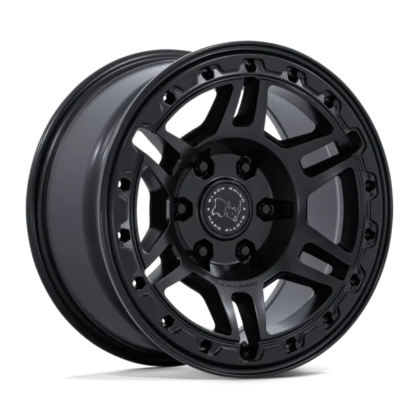 Black Rhino – BR039 VANGUARD – Black – 17″x8.5″ 25mm – All weather Wheels – BR039MX17853825